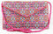 Rajasthan Ethnic Handmade Cotton Dark Pink Floral Design Sling Bag