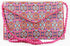 Rajasthan Ethnic Handmade Cotton Dark Pink Floral Design Sling Bag