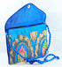 Rajasthan Ethnic Handmade Cotton Sky Blue Floral Design Sling Bag