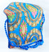 Rajasthan Ethnic Handmade Cotton Sky Blue Floral Design Sling Bag