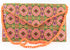 Rajasthan Ethnic Handmade Cotton Orange Floral Design Sling Bag