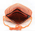Rajasthan Ethnic Cotton Orange With Pink Floral Design Sling Bag