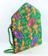 Rajasthan Ethnic Handmade Cotton Dark Green Floral Design Sling Bag