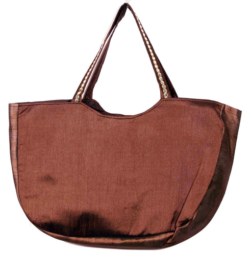 Brown Elephant Design Matka Bag