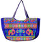 Blue Elephant Design Matka Bag