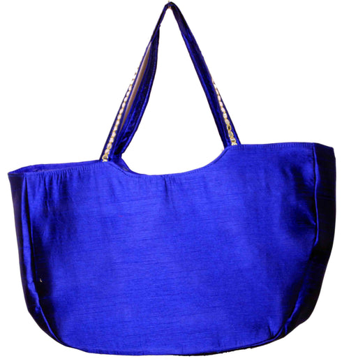 Blue Elephant Design Matka Bag