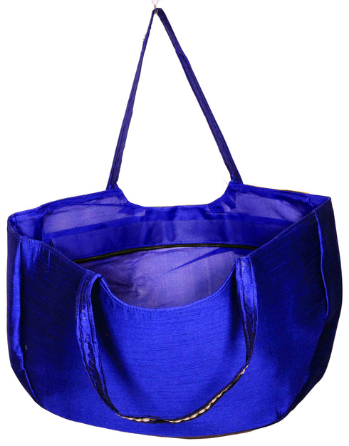 Blue Elephant Design Matka Bag