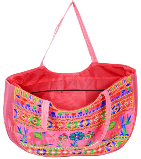 Pink Elephant Designmatka Bag