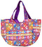 Violet Floral Design Matka Bag