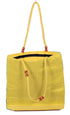 Lemon Yellow Multi Color Hand Made Shoulder Bag