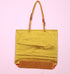 Yellow Multi Color Hand Made Shoulder Bag