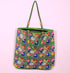 Parrot Green Multi Color Hand Made Shoulder Bag