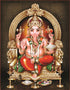 Sitting Lord Ganesh Pigment Printing