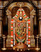 Ethnic Curved Venkateshwara Swamy Pigment Printing