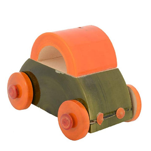 Kondapalli Handmade Puniki Wooden Car Multicolor Showpiece