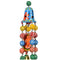 Handmade Wooden & Clay Kondapalli Ganesha Bell Wind Chime