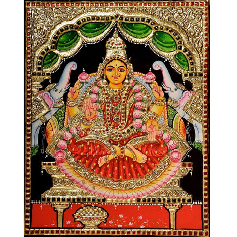 Lakshmi Devi South Tanjore Painting