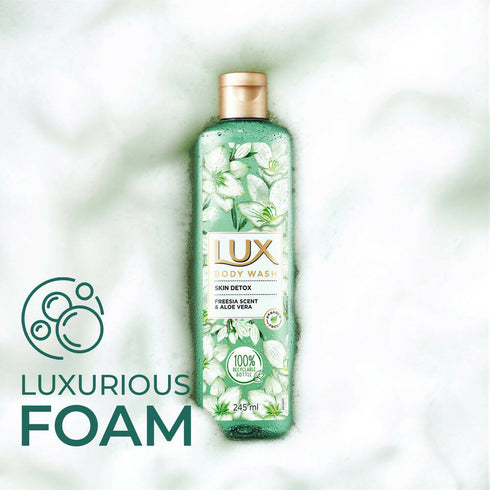 Lux Skin Detox Body Wash with Freesia Scent And Aloe Vera