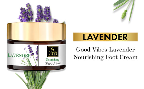 Good Vibes Nourishing Foot Cream - Lavender 50g