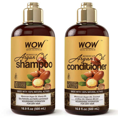WOW Skin Science Moroccan Argan Oil Hair Conditioner Increase Gloss