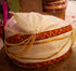 Cream Color Pagdi With Pearls