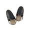 Kolhapuri Chappal Black, and Cream Color