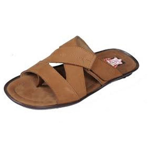 Kolhapuri Chappal Light Brown Color