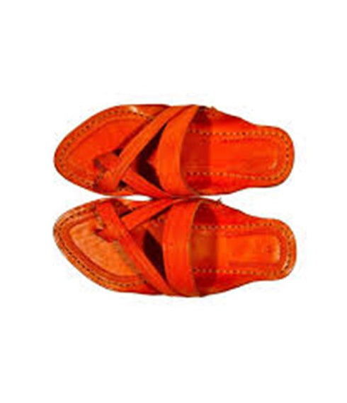 Kolhapuri Design Chappal With Two Straps