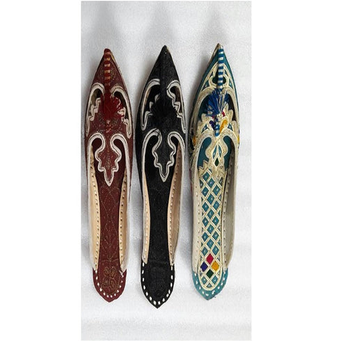 Kolhapuri Shoe Model Pink Color