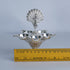Pure Silver Panchmukhi Peacock Diya 115g