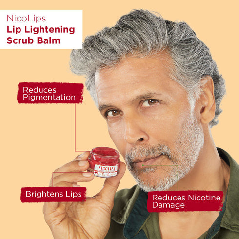 Bella Vita Organic NicoLips Lip Lightening Scrub Balm 20g