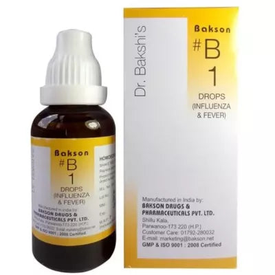 Bakson's B1 Influenza & Fever Drop 30ml
