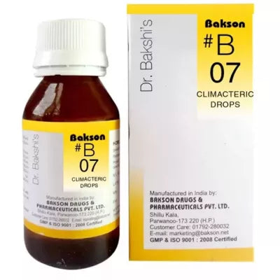 Bakson's B07 Climacteric Drop 30ml