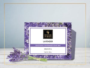 Good Vibes Lavender Soothing Handmade Soap Bar