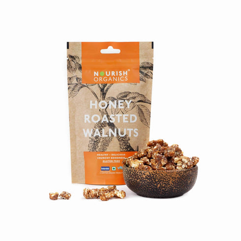 Nourish Organics Honey Roasted Walnuts