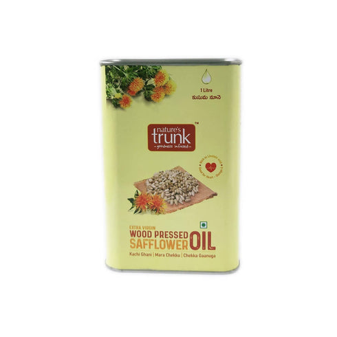 Nature's Trunk Extra Virgin Woodpressed Safflower oil