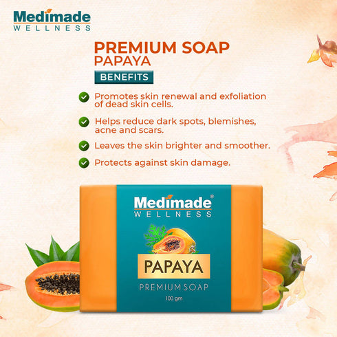 Medimade Wellness Papaya Premium Soap