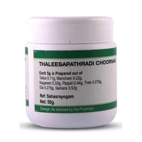 Pankajakasthuri Thaleesa Patradi Choornam