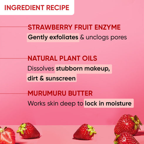 Dot and key Strawberry Dew Daily Cleansing Balm