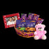 Cadbury Valentines Personalised Nut Lovers Hamper with Teddy and Photoframe