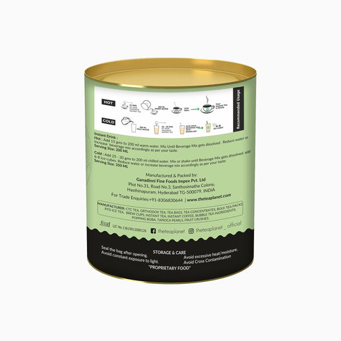 The Tea Planet Lemon &mint Flavoured Instant Black Tea