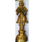 Indian Lady Holding Lamp Diya Brass
