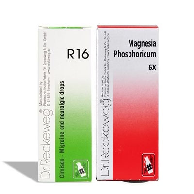Dr. Reckeweg Migraine Care Combo (R16 + Magnesium Phosph Biochemic Tablet 6X)