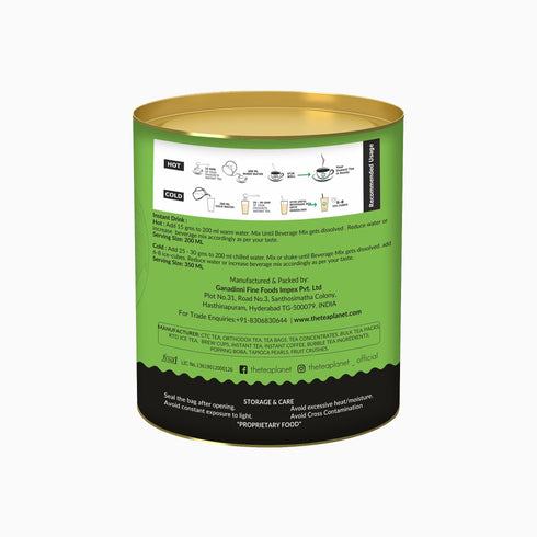 The Tea Planet Lemon Flavoured Instant Black Tea