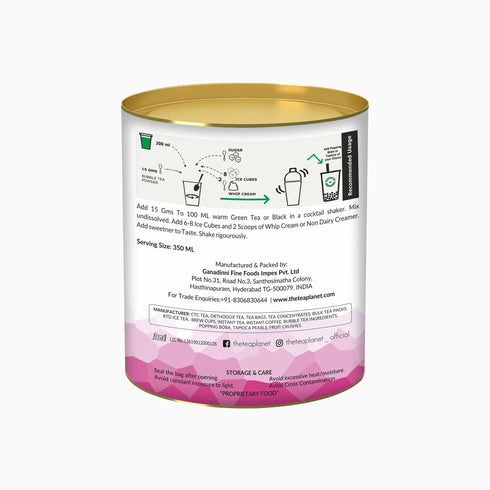 The Tea Planet Taro Base Bubble Tea Premix