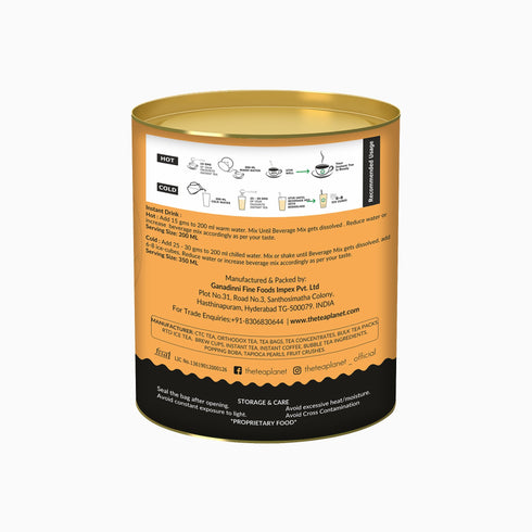 The Tea Planet Cococnut Orange Flavoured Instant Black Tea