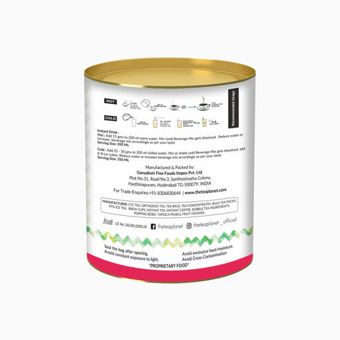 The Tea Planet Raspberry Flavoured Instant Green Tea