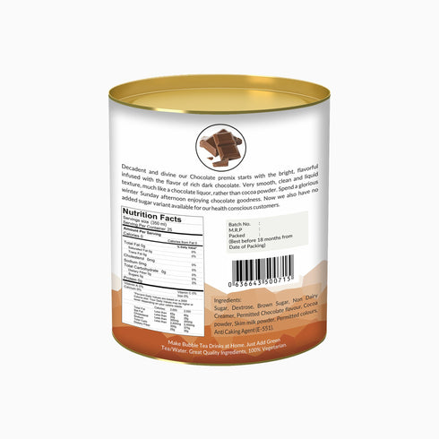 The Tea Planet Chocolate Bubble Tea Premix