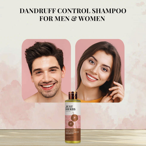 Just Herb Hibiscus and Vetiver Anti-Dandruff Shampoo 200ml