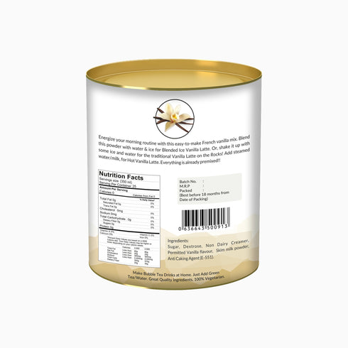The Tea Planet French Vanilla Bubble Tea Premix